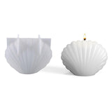 Maxbell 3D Seashell Silicone DIY Candle Mold Mould Easy Demoulding S 6.4x3.5cm