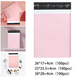 Maxbell 100Pcs Poly Mailers Shipping Bags Postal Packaging Self Seal Bags Tear Proof 26x17cm