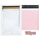 Maxbell 100Pcs Poly Mailers Shipping Bags Postal Packaging Self Seal Bags Tear Proof 38x28cm