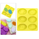 Maxbell 3D Bee Silicone Soap Molds For Honeycomb Soap Making Candle Wax Resin Mold Yellow