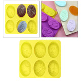 Maxbell 3D Bee Silicone Soap Molds For Honeycomb Soap Making Candle Wax Resin Mold Yellow