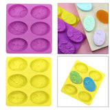 Maxbell 3D Bee Silicone Soap Molds For Honeycomb Soap Making Candle Wax Resin Mold Purple