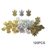 Maxbell 120 Pieces Angel Charms Pendants DIY for Crafts Supplies Jewelry Making