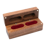 Maxbell Wooden Jewelry Box Organizer for Gift Trinket Jewellery Ring Earrings Red