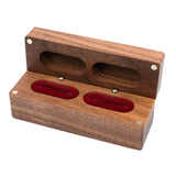 Maxbell Wooden Jewelry Box Organizer for Gift Trinket Jewellery Ring Earrings Red