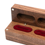 Maxbell Wooden Jewelry Box Organizer for Gift Trinket Jewellery Ring Earrings Red