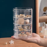 Maxbell Jewelry Organizer Box 360 Degree Rotatable Accessory for Necklaces Bracelets