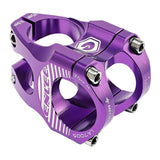 Maxbell 31.8mm/35mm Bike Stem Bicycle Short Stem 28.6mm for Mountain Road purple