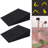 Maxbell Yoga Blocks Wrist Wedge Footrest Cushion Balance for Gym Plank Stretching L