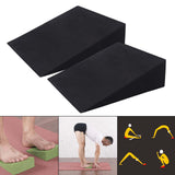 Maxbell Yoga Blocks Wrist Wedge Footrest Cushion Balance for Gym Plank Stretching L