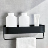 Maxbell Foating Shelves Wall Shelf Adhesive Display for Bathroom 28.5x9.5x6cm Bar