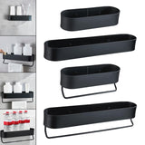 Maxbell Foating Shelves Wall Shelf Adhesive Display for Bathroom 28.5x9.5x6cm