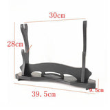 Maxbell Samurai Sword Katana Holder Stand Bracket Rack Display 39.5x9.5x28cm