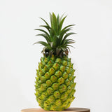 Maxbell Modern Artificial Pineapple Fake Fruit Figurine Plant Decor Green 27x12cm