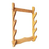 Maxbell Samurai Sword Stand Display Storage Support Hanger Wall Mount Katana 4 Tiers