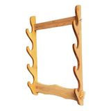 Maxbell Samurai Sword Stand Display Storage Support Hanger Wall Mount Katana 4 Tiers