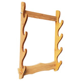 Maxbell Samurai Sword Stand Display Storage Support Hanger Wall Mount Katana 4 Tiers