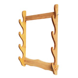 Maxbell Samurai Sword Stand Display Storage Support Hanger Wall Mount Katana 4 Tiers
