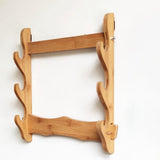 Maxbell Samurai Sword Stand Display Storage Support Hanger Wall Mount Katana 3 Tiers