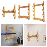Maxbell Samurai Sword Stand Display Storage Support Hanger Wall Mount Katana 2 Tiers