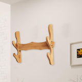 Maxbell Samurai Sword Stand Display Storage Support Hanger Wall Mount Katana 2 Tiers
