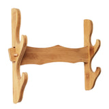 Maxbell Samurai Sword Stand Display Storage Support Hanger Wall Mount Katana 2 Tiers