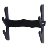 Maxbell Sword Stand Rack Katana Support Display Hanger Wall Mount Holder Storage 2 Tiers 35x29.5cm