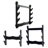 Maxbell Sword Stand Rack Katana Support Display Hanger Wall Mount Holder Storage 2 Tiers 35x29.5cm