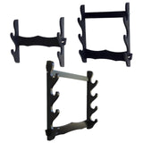 Maxbell Sword Stand Rack Katana Support Display Hanger Wall Mount Holder Storage 2 Tiers 35x29.5cm