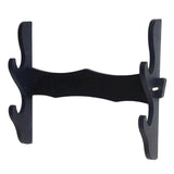 Maxbell Sword Stand Rack Katana Support Display Hanger Wall Mount Holder Storage 2 Tiers 35x29.5cm