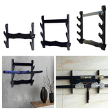 Maxbell Sword Stand Rack Katana Support Display Hanger Wall Mount Holder Storage 2 Tiers 35x29.5cm