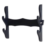 Maxbell Sword Stand Rack Katana Support Display Hanger Wall Mount Holder Storage 2 Tiers 35x29.5cm