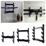 Maxbell Sword Stand Rack Katana Support Display Hanger Wall Mount Holder Storage 2 Tiers 35x29.5cm