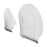 Maxbell 2 Count Backseat Protection Mat Kick Guard for Tesla Model 3 Model Y White
