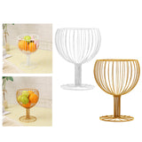 Maxbell Fruit Basket Minimalist Style Coffee Capsule Organizer Serving Bowl for Home White