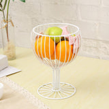 Maxbell Fruit Basket Minimalist Style Coffee Capsule Organizer Serving Bowl for Home White