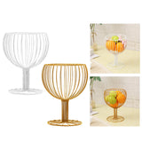 Maxbell Fruit Basket Minimalist Style Coffee Capsule Organizer Serving Bowl for Home White