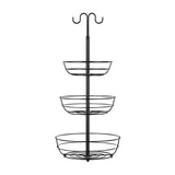 Maxbell 3 Tier Fruit Basket Kitchen Fruit Vegetables Basket Bowl Home Decor