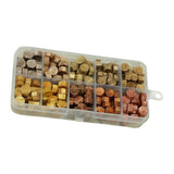 Maxbell 600Pcs Multi Color Wax Seal Beads DIY Sealing Wax Bead for Wine Packages Gold Mix