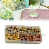 Maxbell 600Pcs Multi Color Wax Seal Beads DIY Sealing Wax Bead for Wine Packages Gold Mix