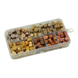 Maxbell 600Pcs Multi Color Wax Seal Beads DIY Sealing Wax Bead for Wine Packages Gold Mix