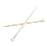 Maxbell 2x Maple Wood Felt Drum Sticks Wood Tip for Acoustic Drums Accessories