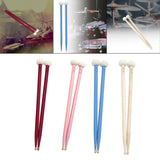 Maxbell 2x Maple Wood Felt Drum Sticks Wood Tip for Acoustic Drums Accessories