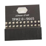 Maxbell 20 Pin Protection Module Metal for Tpm-L R2.0 for Gigabyte Gc-Tpm2.0 Black