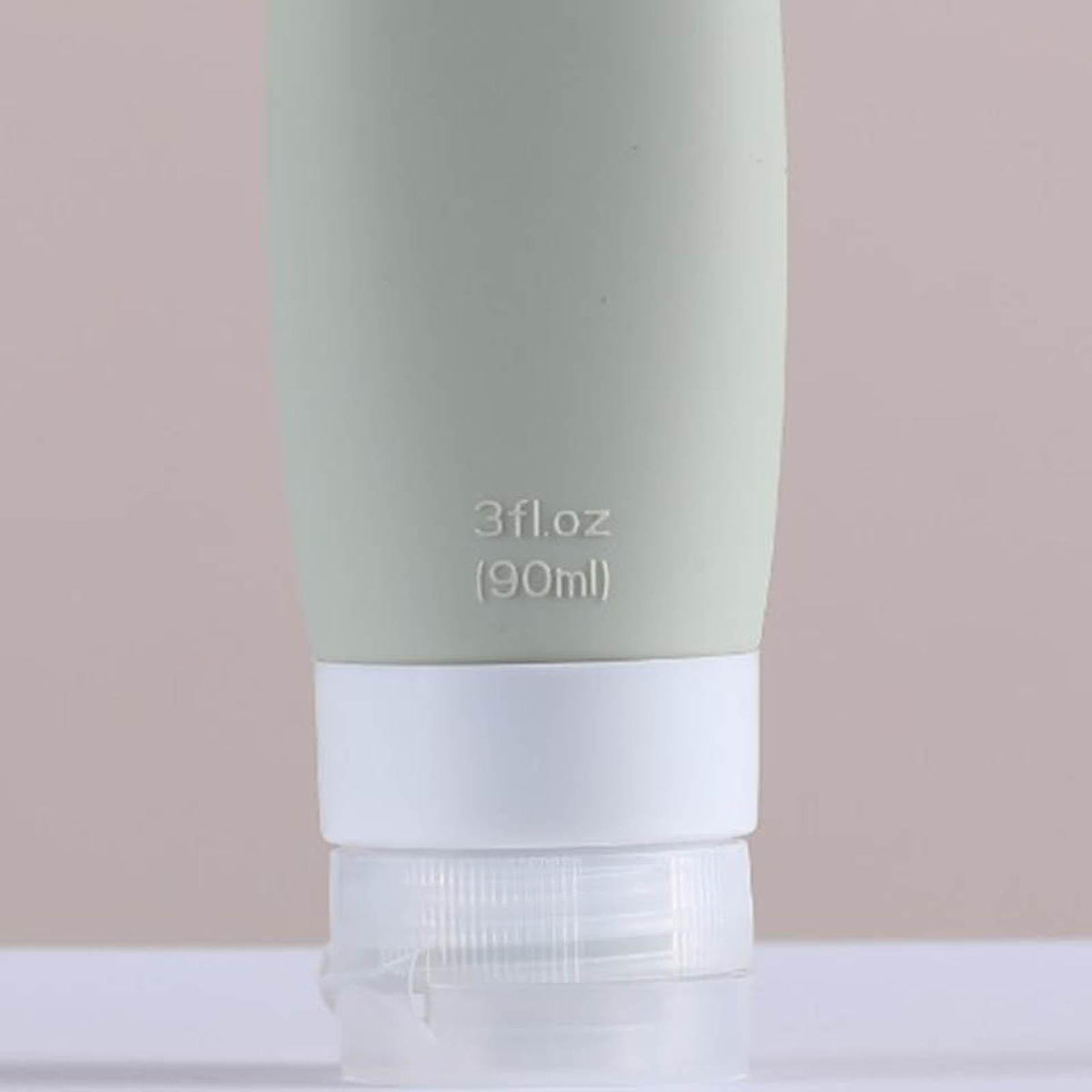 Maxbell Silicone Travel Bottles Refillable for Conditioner Lotion Soap Men Women 4x 90ml