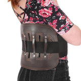 Maxbell Back Support Belt Lumbar Belt Brace Waist Protector for Scoliosis Women Men L