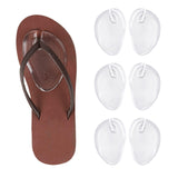 Maxbell 2Pcs Self Adhesive Gel Forefoot Cushions Flip Flop Transparent for Sandals