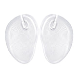 Maxbell 2Pcs Self Adhesive Gel Forefoot Cushions Flip Flop Transparent for Sandals