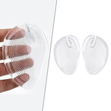 Maxbell 2Pcs Self Adhesive Gel Forefoot Cushions Flip Flop Transparent for Sandals