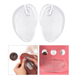 Maxbell 2Pcs Self Adhesive Gel Forefoot Cushions Flip Flop Transparent for Sandals